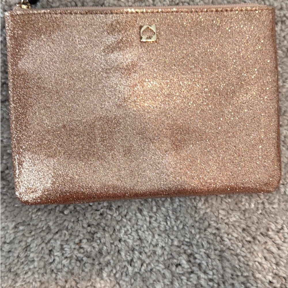 Kate Spade Gold Shimmer Clutch